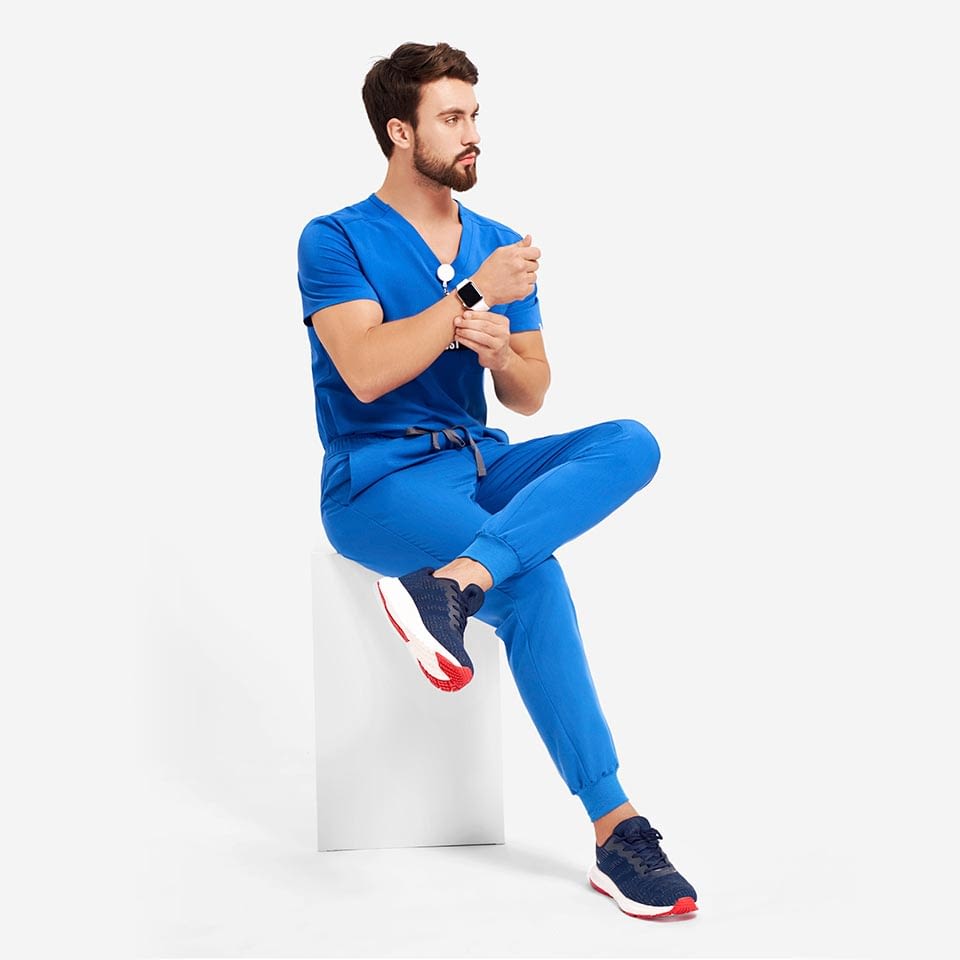QUẦN SCRUB NAM JOGGER 5 TÚI