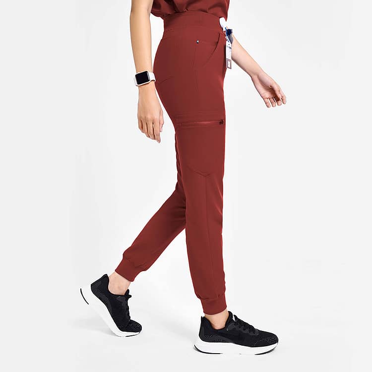 QUẦN SCRUB NỮ LIGHT JOGGER 6 TÚI (Bác sĩ, Nha sĩ, Điều dưỡng, spa, Thẩm mỹ viện) 
