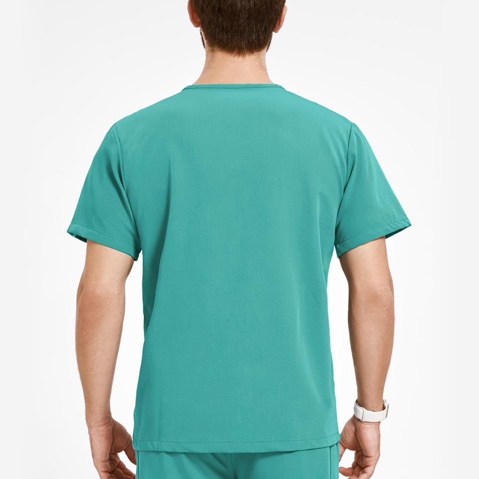 Men’s Two-Pocket Scrub Top