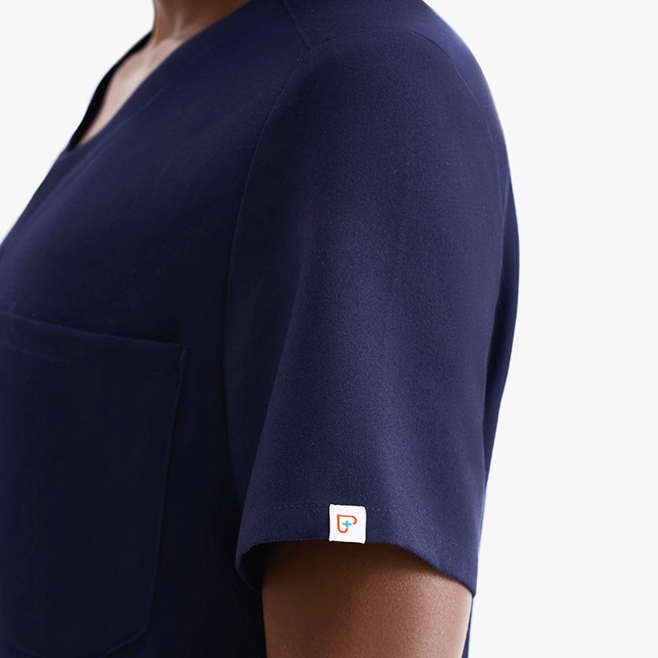 Women’s One-Pocket Scrub Top