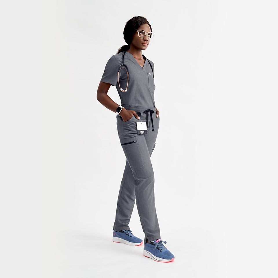 Women’s Ten-Pocket Skinny Scrub Pants