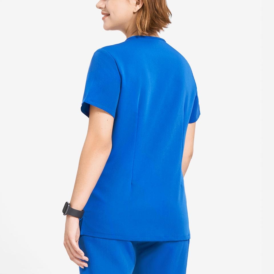 Women’s Three-Pocket Scrub Top